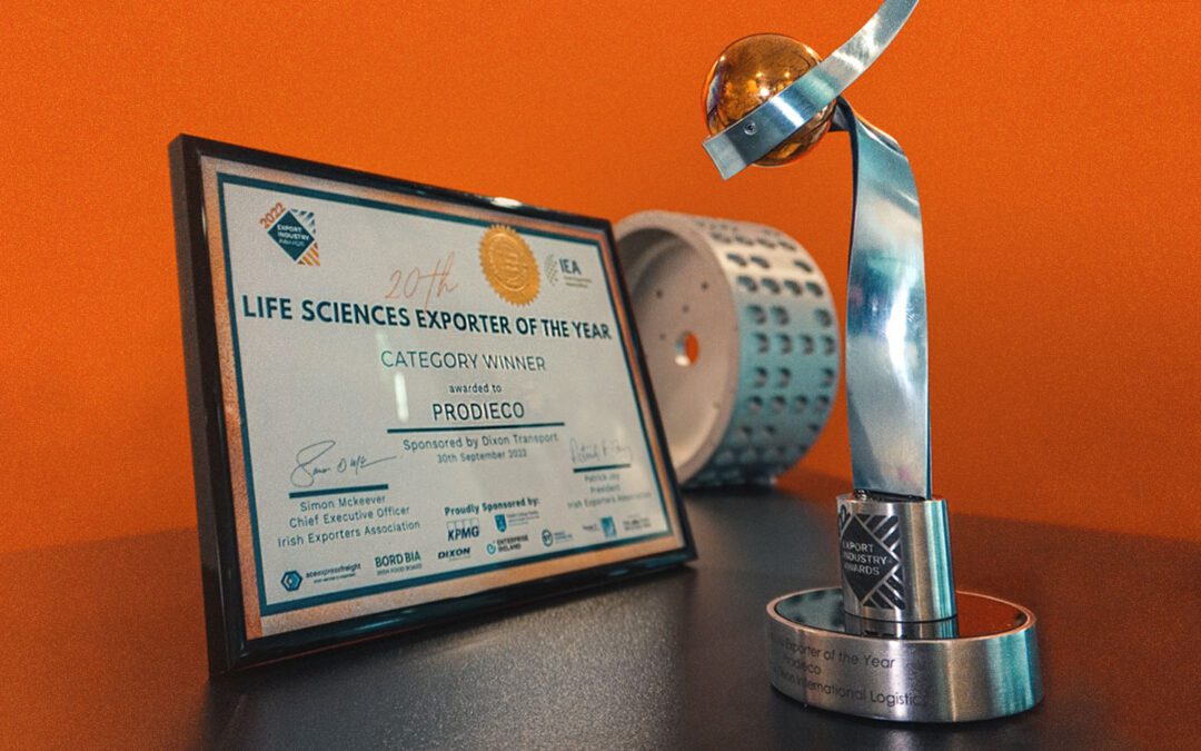 Prodieco is the Life Sciences Exporter of the Year